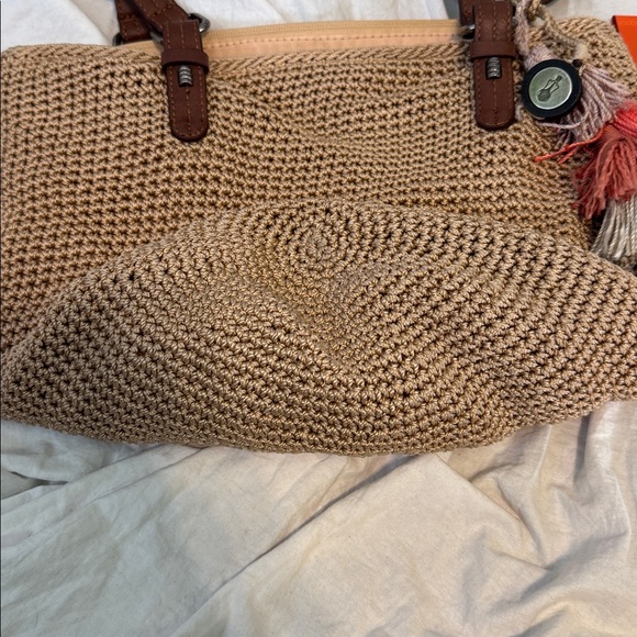 Brown Woven Tote Bag - Picture 4 of 7